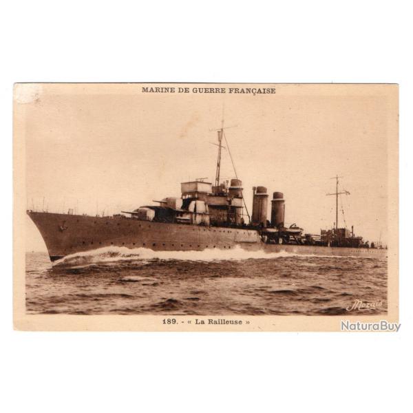 CPA - Marine de Guerre Franaise - La Railleuse N3369