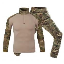 Uniforme tactique, combinaison de Camouflage (Tan forêt) (2)