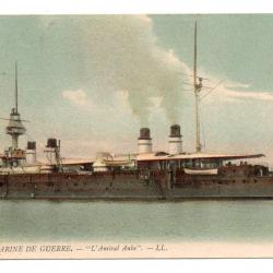 CPA - Marine de Guerre Française - " L'Amiral Aube "N°3417