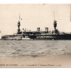 CPA - Marine de Guerre -Le " Jaureguiberry " Cuirasse d'Escadre N°3124
