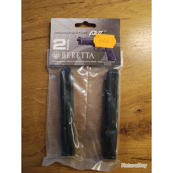 Beretta Lot deux chargeurs lite force II