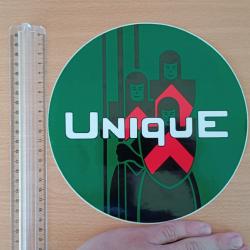 Autocollant de la marque Unique