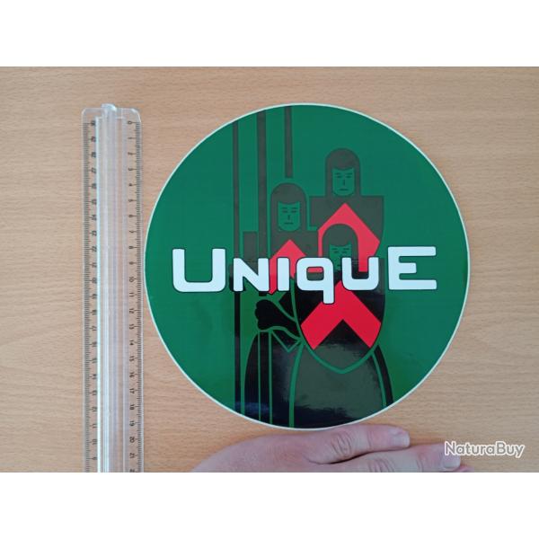 Autocollant de la marque Unique