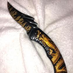 Couteau japonais dragon 11cm
