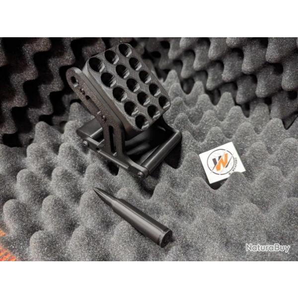 PRESENTOIR pour CheyTac .375- Prsentoir pour 15 cartouches 375cheytac