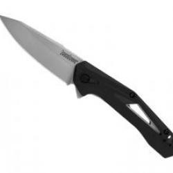 Couteau Kershaw AIRLOCK lame acier 4Cr14 finition « bead-blasted »