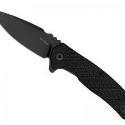 Couteau Kershaw CONDUIT lame acier 8Cr13MoV revêtement noir anti-corrosion