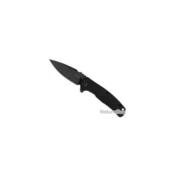 Couteau Kershaw CONDUIT lame acier 8Cr13MoV revtement noir anti-corrosion