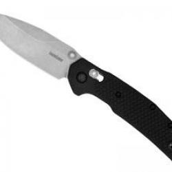 Couteau Kershaw HEIST lame acier D2 finition « stonewashed »