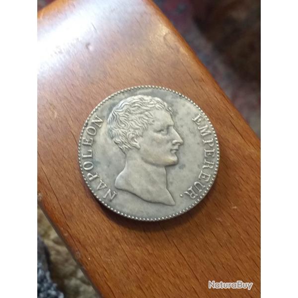 5 francs Napolon Bonaparte l an 12 atelier Paris