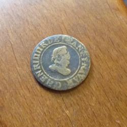 Double tournois Henri 4 1607