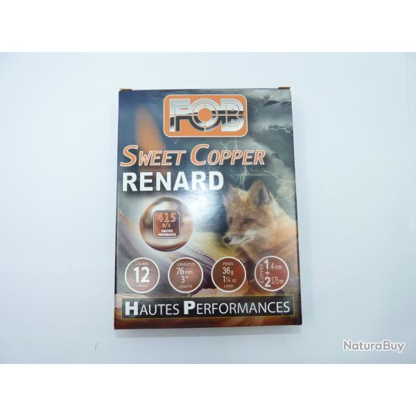 FOB Sweet Copper Renard Cal.12/76 36gr plombs n 1 + 2 Hautes Performances