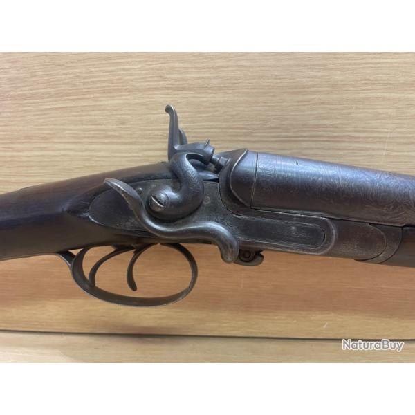 1 sans prix de rserve ! Fusil a chiens extrieurs calibre 12 catgorie D vente libre au + de 18