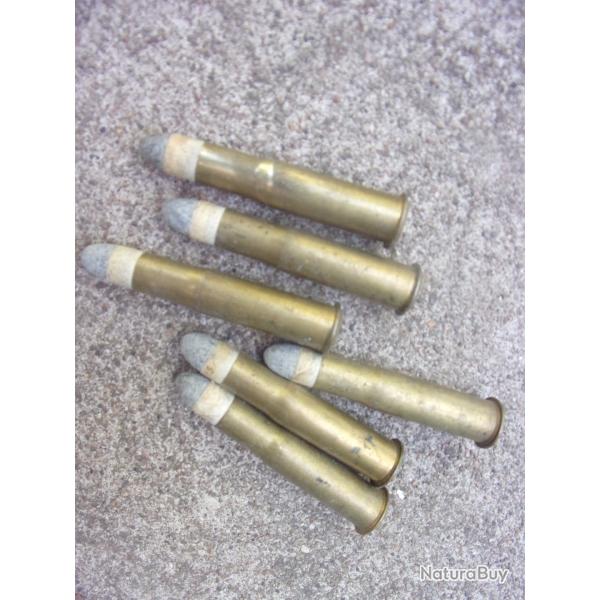 6 cartouches de fusil Gras