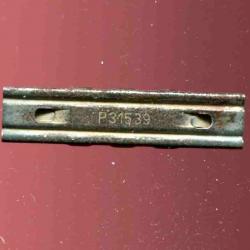 Lame chargeur Mauser 98K - guerre 39-45 - acier deux parties - marquage = P315 39