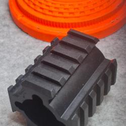 Bloc trois rails picatinny pour canon de 25.4 (réf.int.GB1)