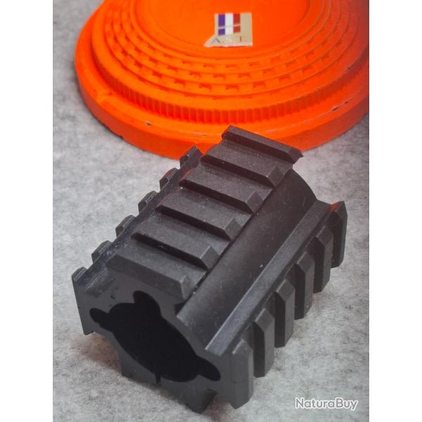 Bloc trois rails picatinny pour canon de 25.4 (rf.int.GB1)