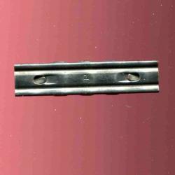 Lame chargeur Mauser 98K - guerre 39-45 - 2 parties en acier - marquage : P
