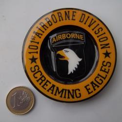 magnet neuf ! 101st Airborne Division Screaming Eagles 1cm d'épaisseur