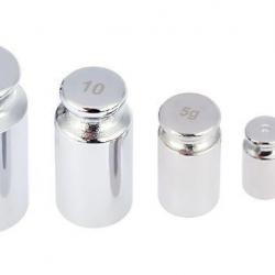 LOT de 5 Poids étalon de 1, 2, 5, 10, 20 grammes pour calibrage Balance de précision