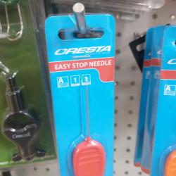 Easy stop needle