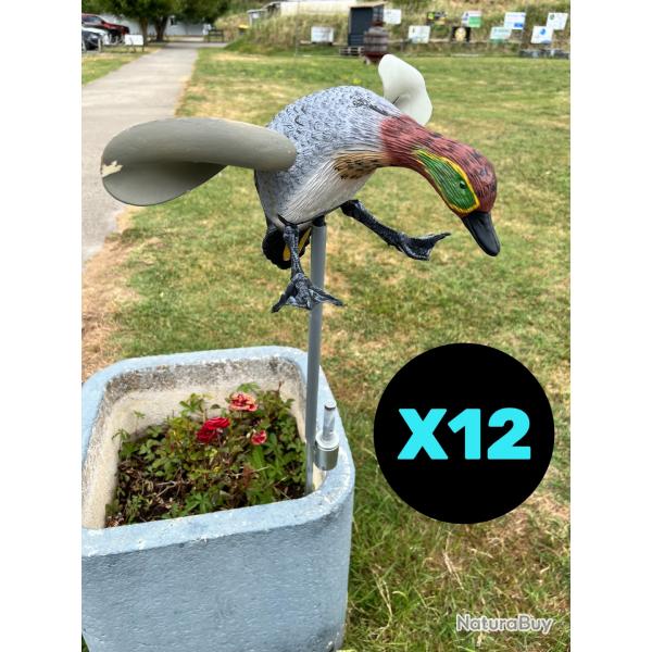Pack carton 12 Sarcelles, ailes tournantes mcaniques, neuf dstockage,