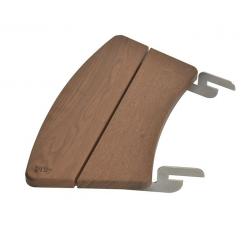 Lot de 2 tablettes en frêne thermochauffé pour brasero RC 86