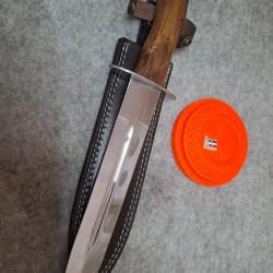 Dague de chasse + ÉTUI (simili) - Petit Prix !
