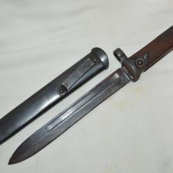 BAIONNETTE ITALIENNE MODELE 1938 FUSIL CARCANO 1891/38-GUERRE 1939/1945-MODELE A LAME PLIANTE