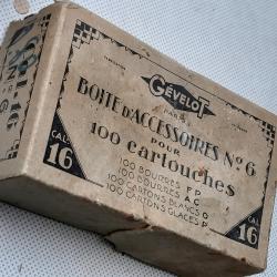 Boites d'accessoires pour cartouches cal.16