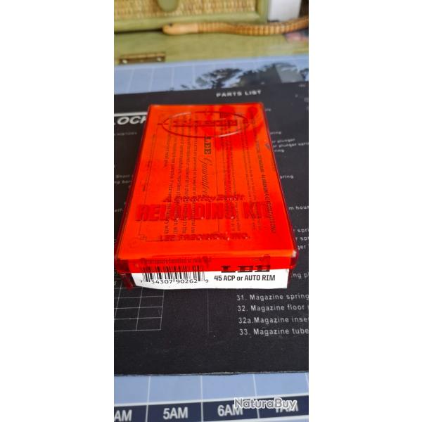 KIT DE RECHARGEMENT MANUEL LEE 45 ACP