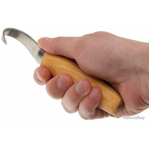Morakniv 12821 Carving Erik Frost 164S Wood RH Droitier