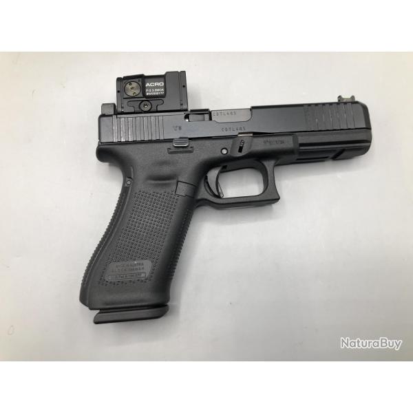 Pistolet 9mm Glock 17 Gnration 5 + Aimpoint Acro P-2 Occasion