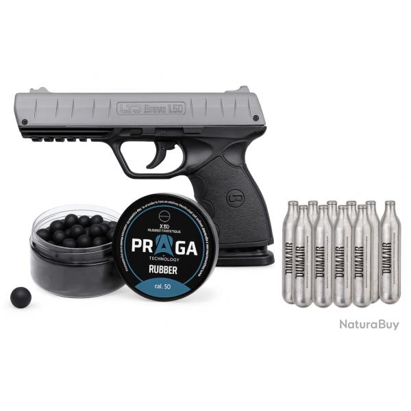 Pack prt  tirer pistolet de dfense LTL Bravo 1.50 cal. 50