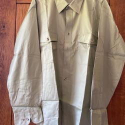 Chemise manches longues