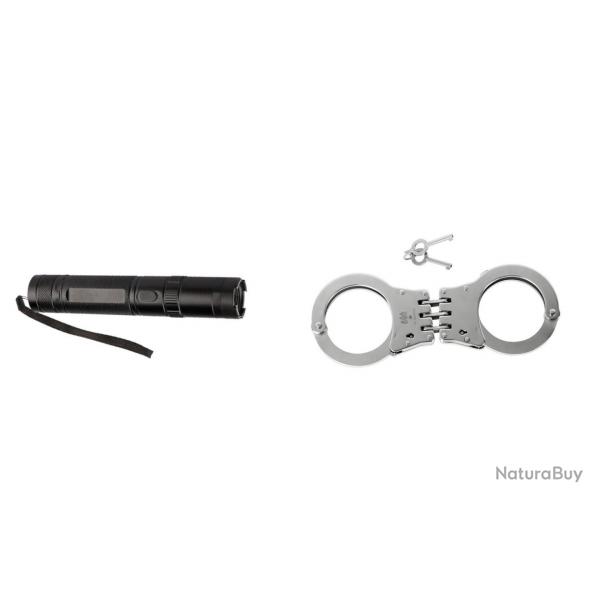 Pack de scurit lampe shocker 10 millions & menottes