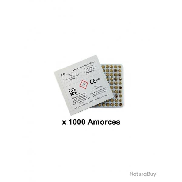 Destockage ! AMORCES RWS SMALL PISTOL bote de 1000.