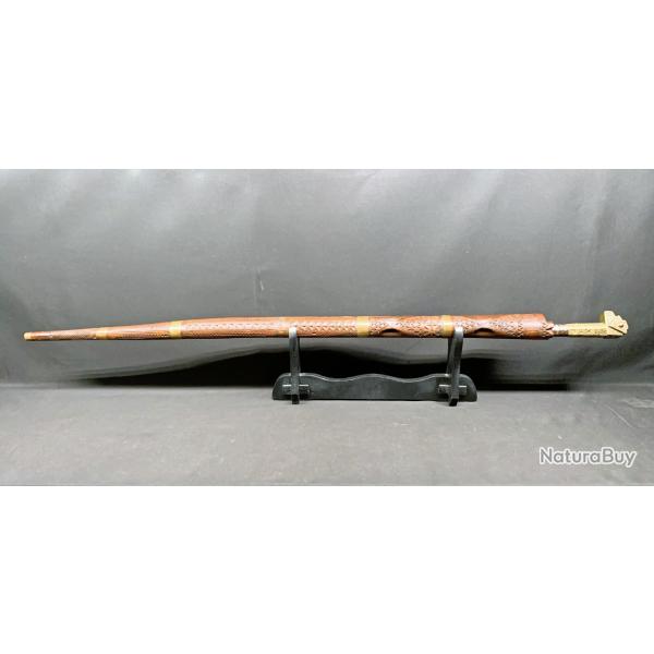 RARE ET SUPERBE EPEE FLISSA TRADITIONNELLE DU MAGHREB, ETHNIE KABYLE IFLISSEN, ALGERIAN SWORD