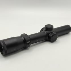 Solognac - Lunette de battue 1 - 4 x 24 - Réticule lumineux diamètre 30mm
