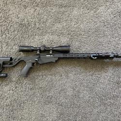 PACK Carabine RUGER Precision Rimfire Calibre 22 Lr ( + Lunette + silencieux + bipied + monopode)