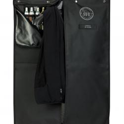AIR BAG HOLDER - Housse étanche pour gilet airbag et capsules de C02 pour cavalier Noir / Logo Silve