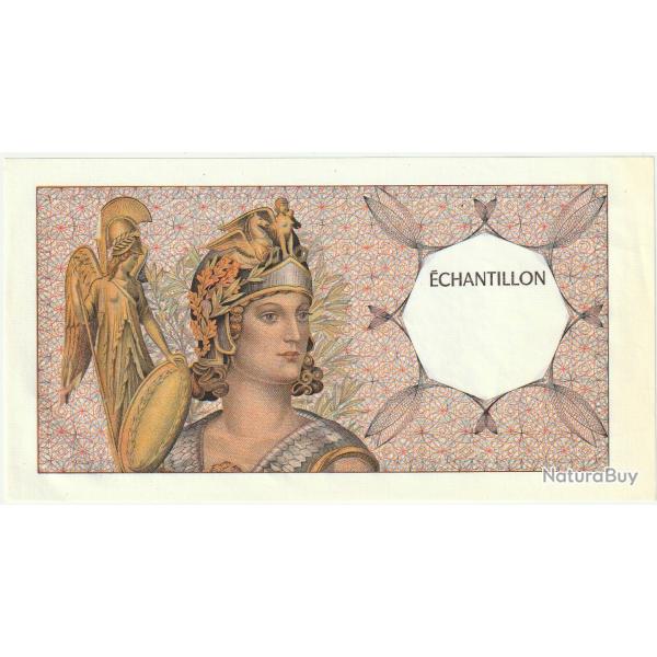 France BILLET SUPERBE BILLET ECHANTILLON - 100 Francs Delacroix