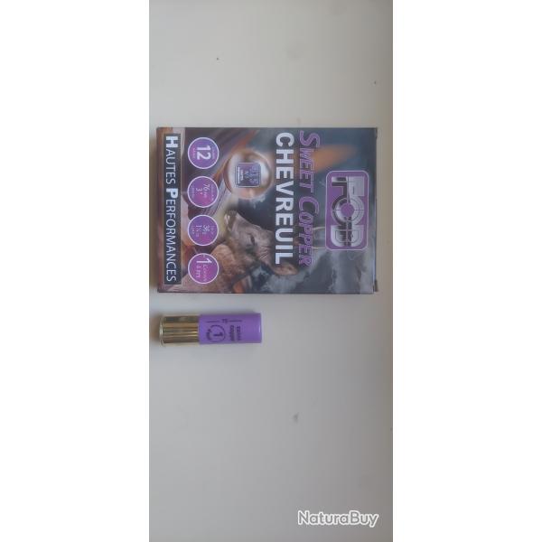 10 cartouches neuves grenaille n1 cuivre calibre 12/76 FOB