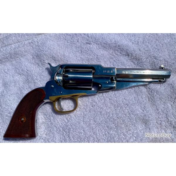 Pietta 1858 remington sheriff INOX  cal.44Revolver Poudre noire .JAMAIS TIR - TAT NEUF.