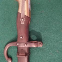 Bayonnette épée Gras m1874