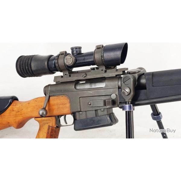 FRF2 FUSIL REGLEMENTAIRE MAS FR-F2 7.62 NATO CALIBRE 308 WINCHESTER MONO MATRICULE France Trs bon  
