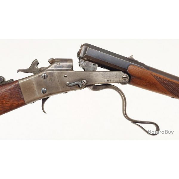 MAYNARD SINGLE SHOT 1873 - 1882 TARGET RIFLE N15 PAR MASS. ARMS C CALIBRE 22 RIMFIRE - USA XIX Tr