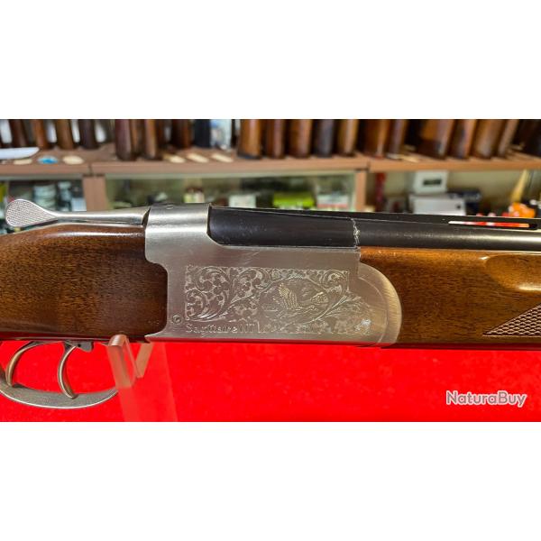 FUSIL SUPERPOS : VERNEY CARRON, MODLE : SAGITTAIRE NT, CAL : 12/70, TRS BON ETAT, JECTEURS 71 cm