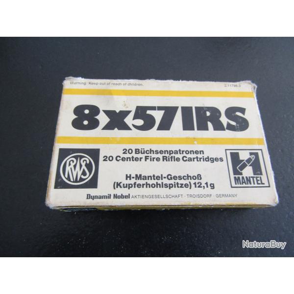 UNE BOITE DE 20 CARTOUCHES