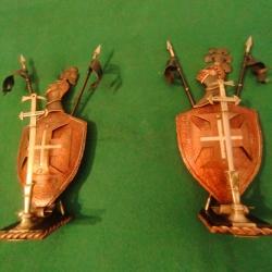 Élément de décoration militaire de la période nationaliste portugaise des années 40-50.